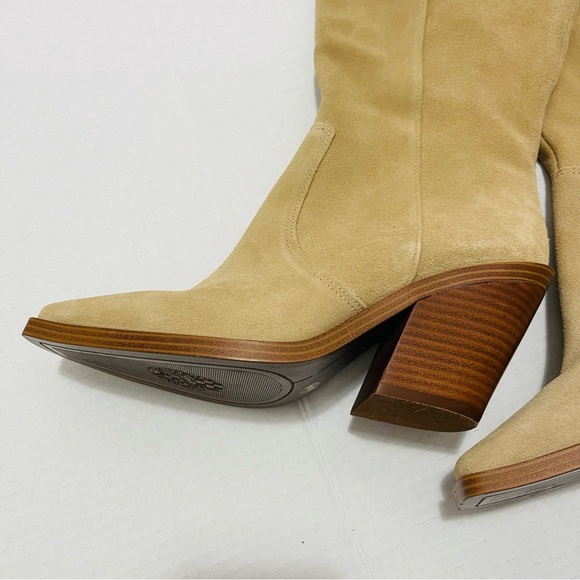 VINCE CAMUTO SUEDE AFELIA BOOTS SZ8.5 - Picture 7 of 11